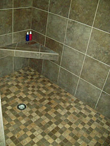Eagle Custom Acreage tile shower