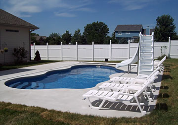 in-ground pool installation
